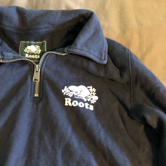 Small blue roots sweater - Picture 2 of 4